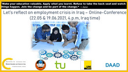 Student Conference: Lets reflect about unemployment crisis in Iraq
