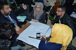Students working together